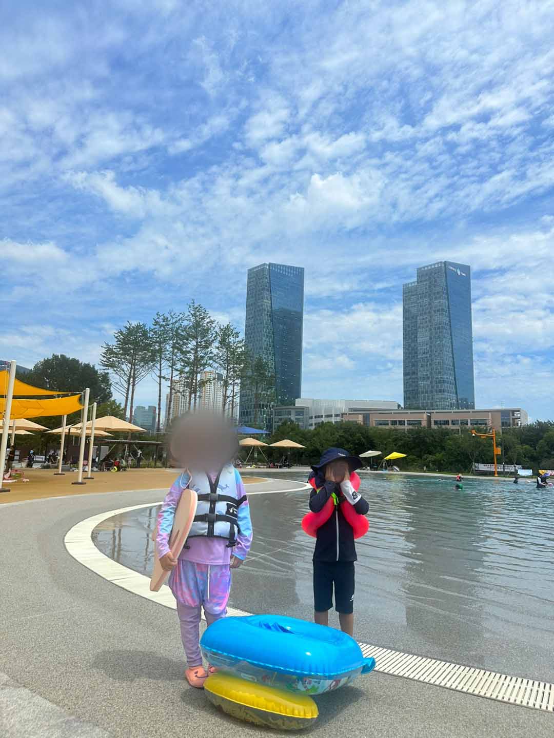 동탄패밀리풀-이용후기-유아풀