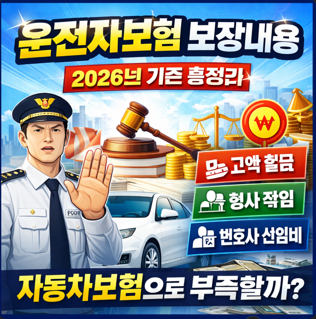운전자보험 보장내용