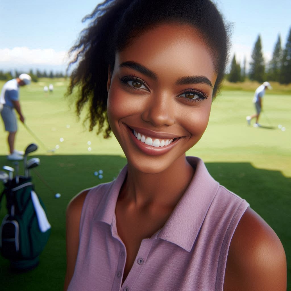 실외골프연습장 배경