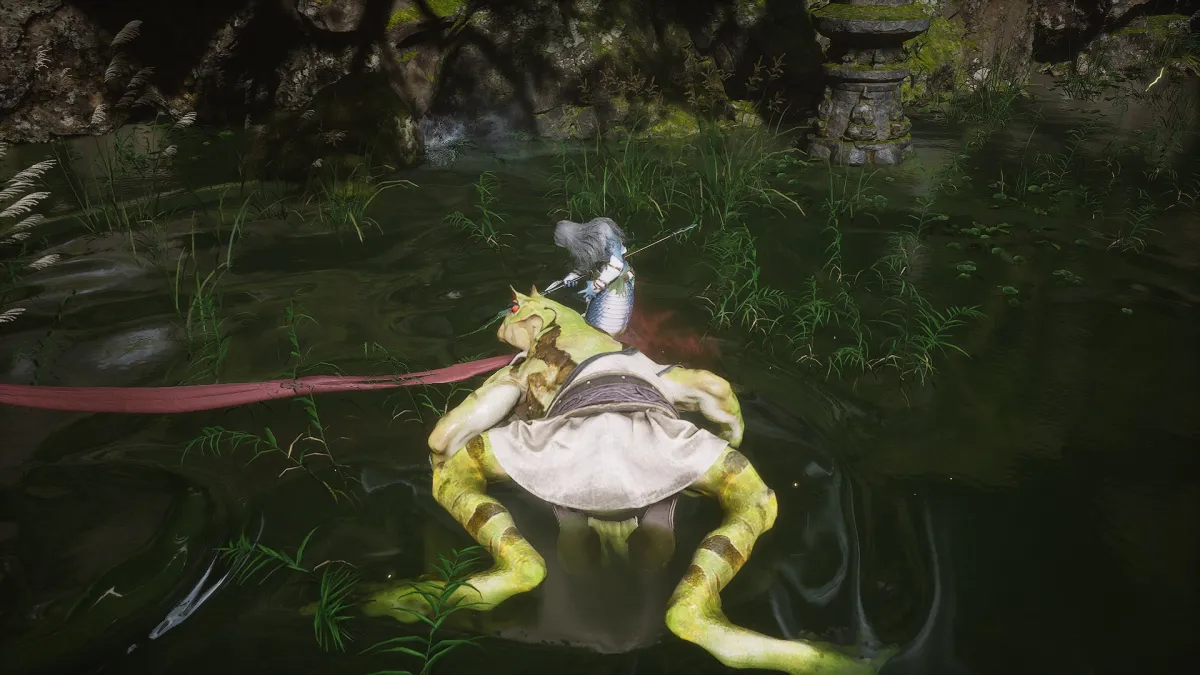 연못의-개구리가-혀로-공격하고-있다