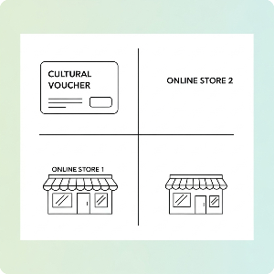 문화누리카드 온라인 사용처 이미지