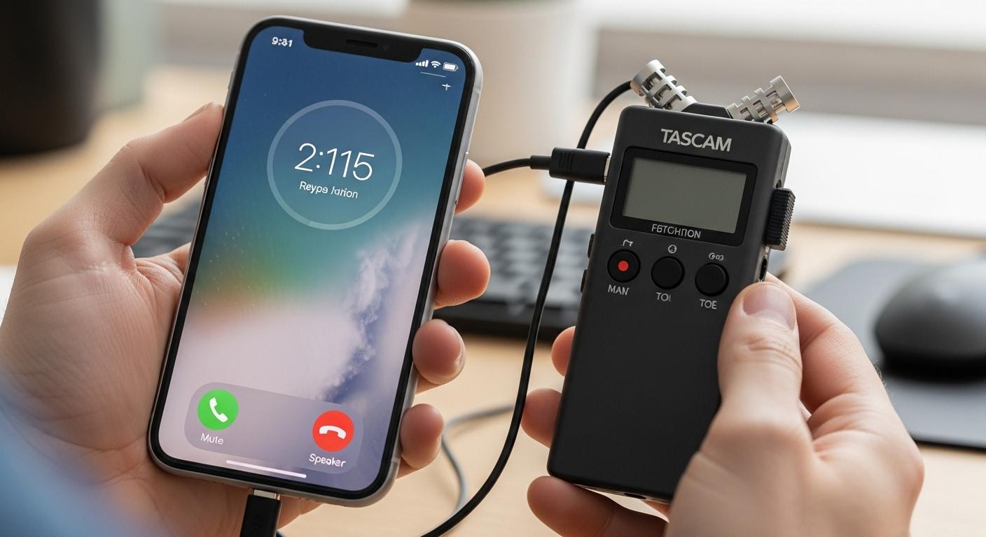 아이폰 통화녹음 설정 하는 법