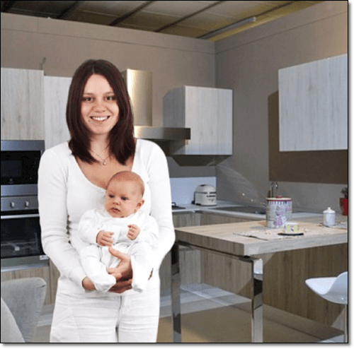 갓난아기와 엄마