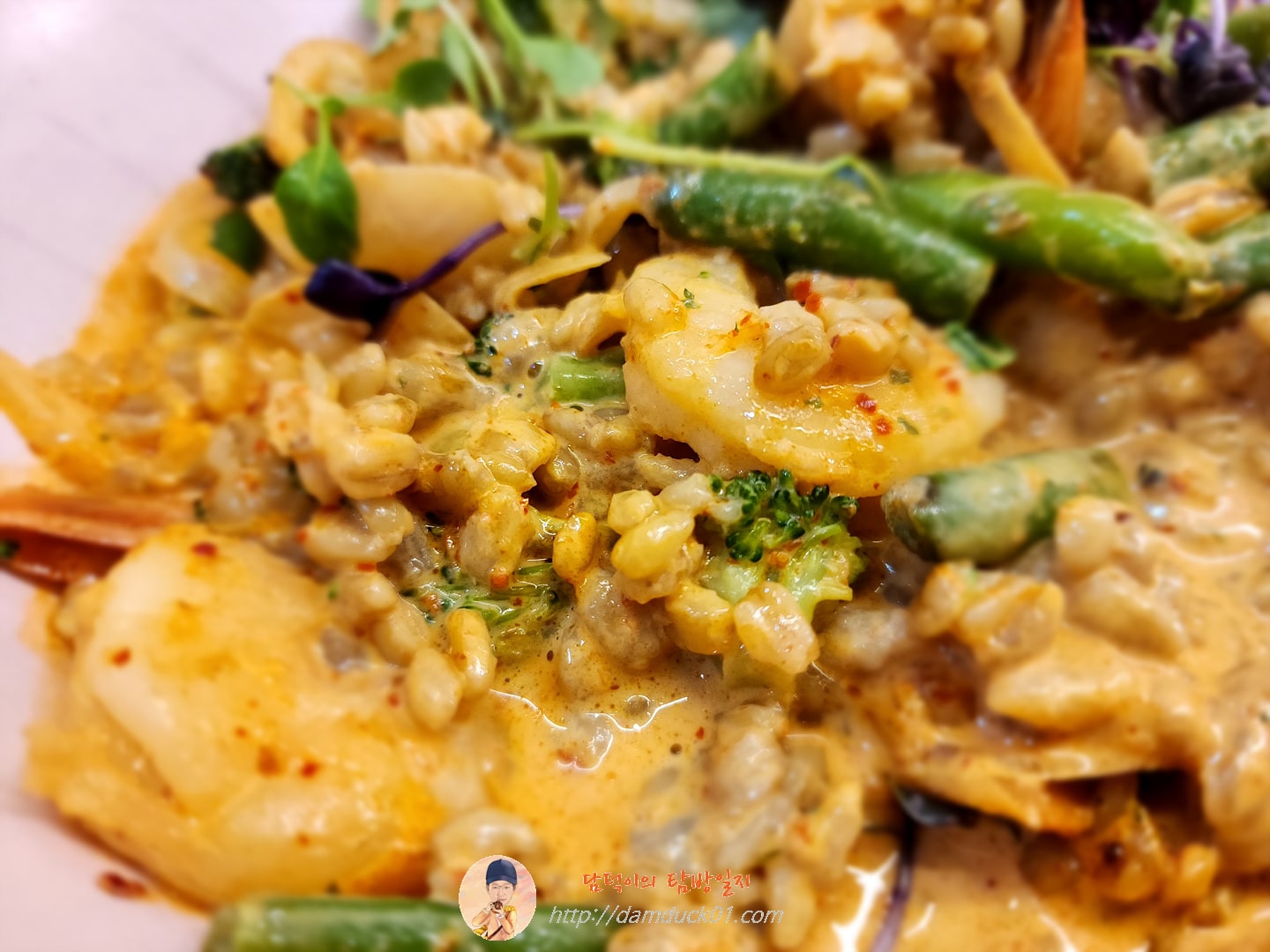 스윗밸런스 새우 투움바 리조또