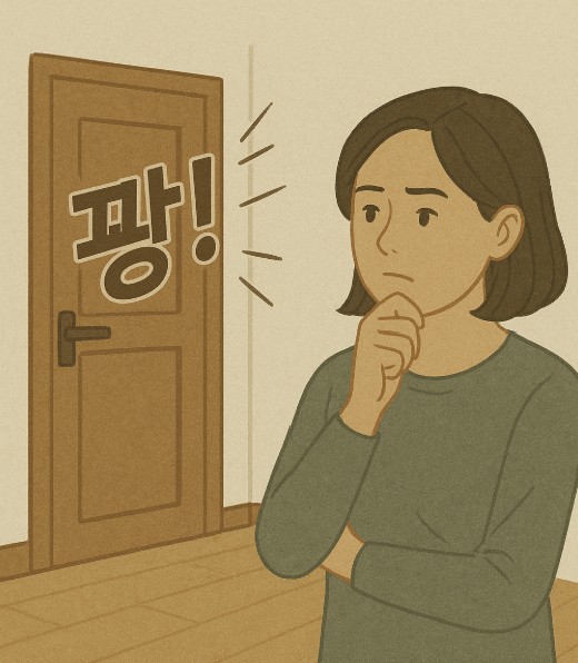 문 쾅 사진