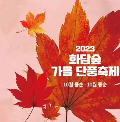 화담숲 가을단풍축제