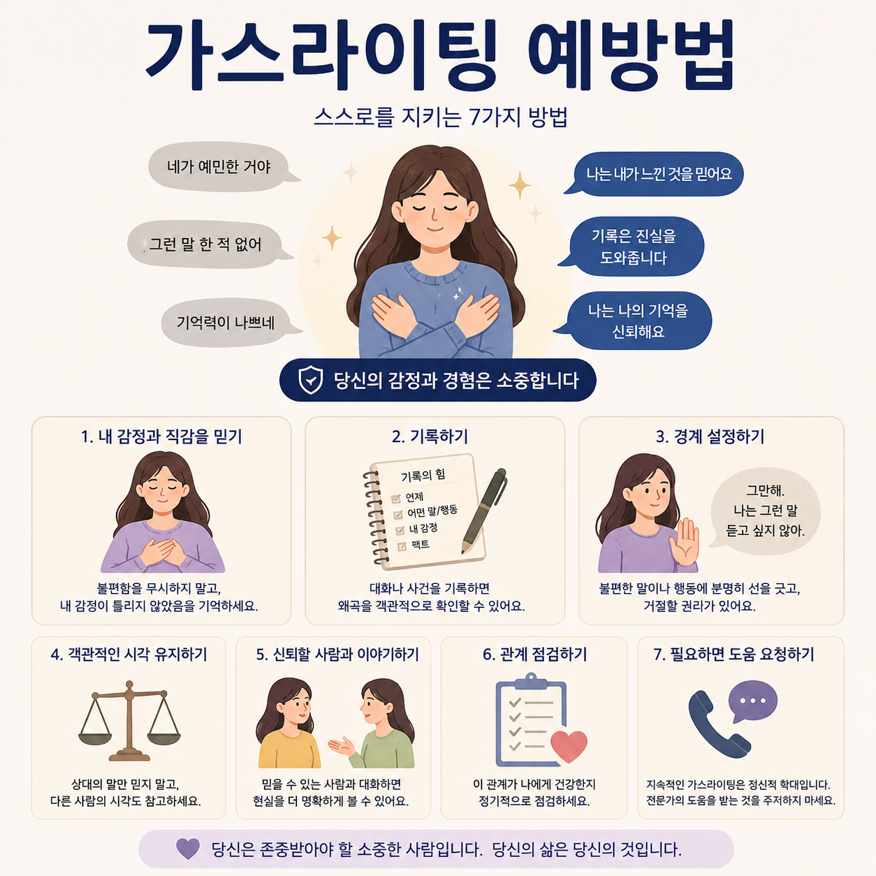 가스라이팅 예방