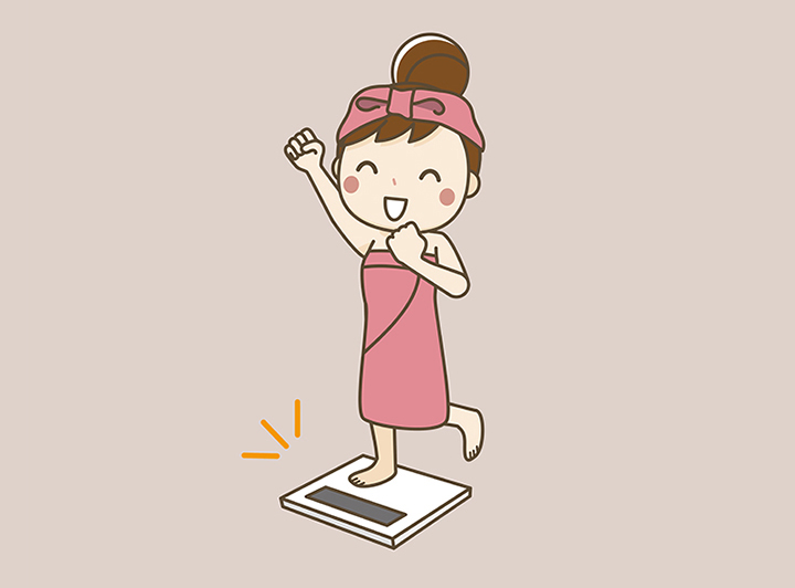 체중-관리에-신경쓰는-여성