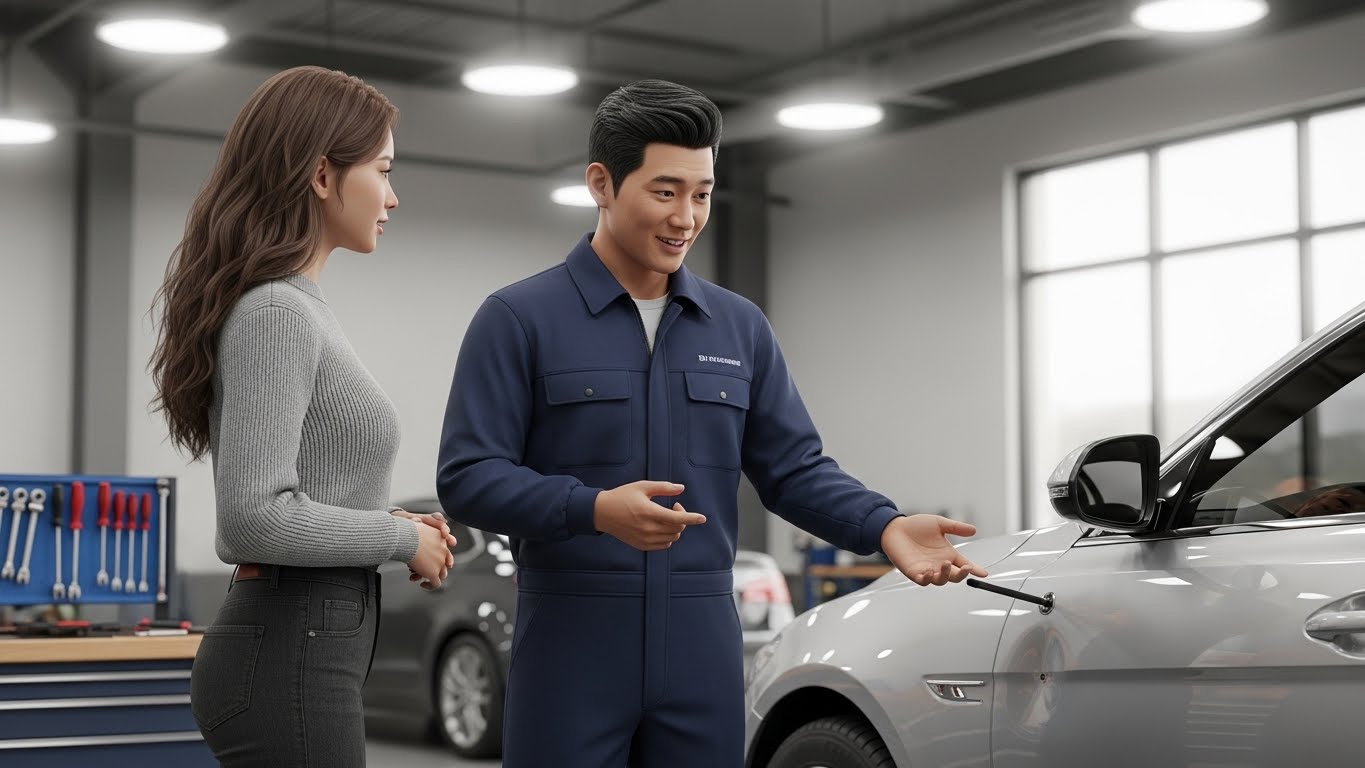 판금 수리와 교체 수리의 기본 개념