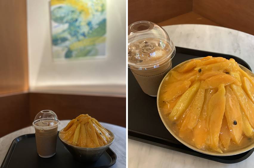 망고 후르츠 빙수