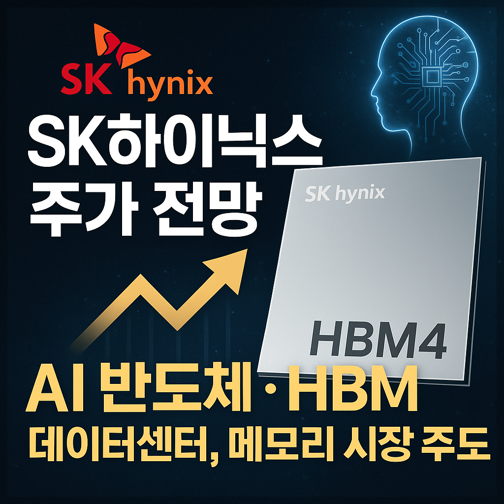 SK하이닉스 주가 전망, 목표 주가, AI 반도체, HBM, 데이터센터, 메모리 시장 주도