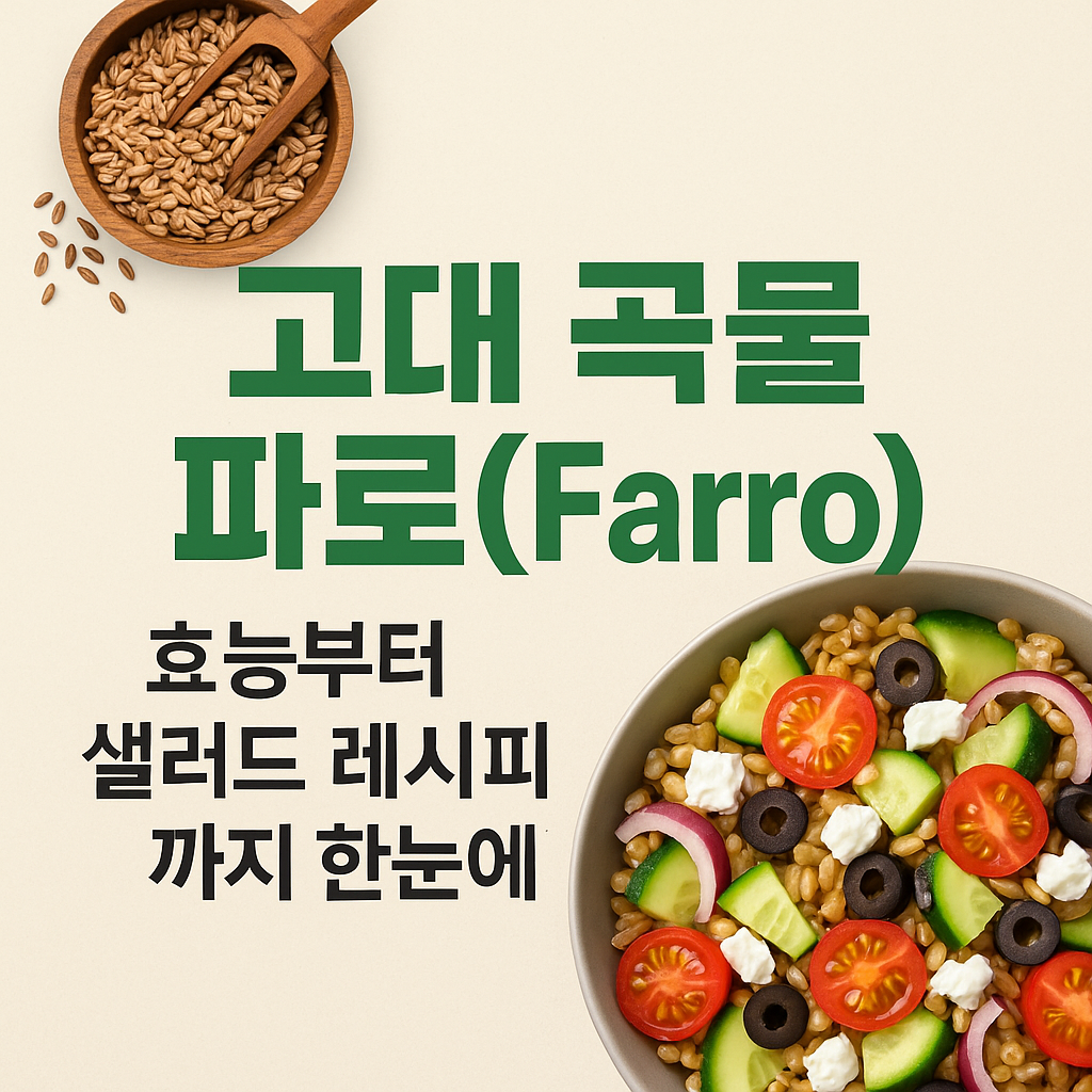 파로 효능 레시피