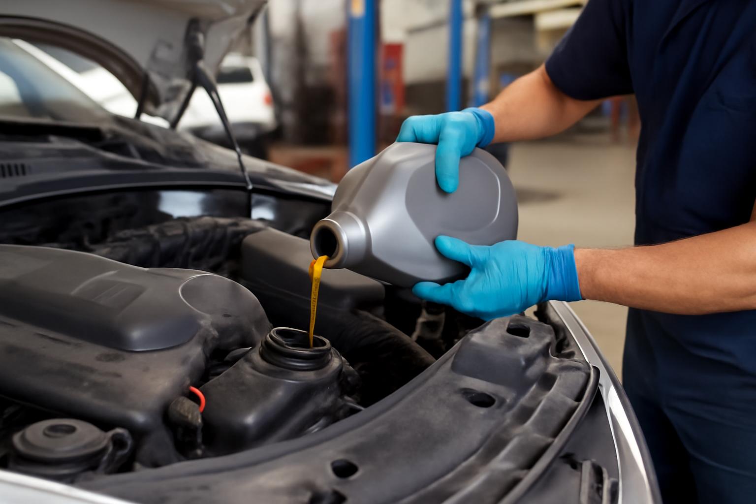 유진상사 엔진오일 공임