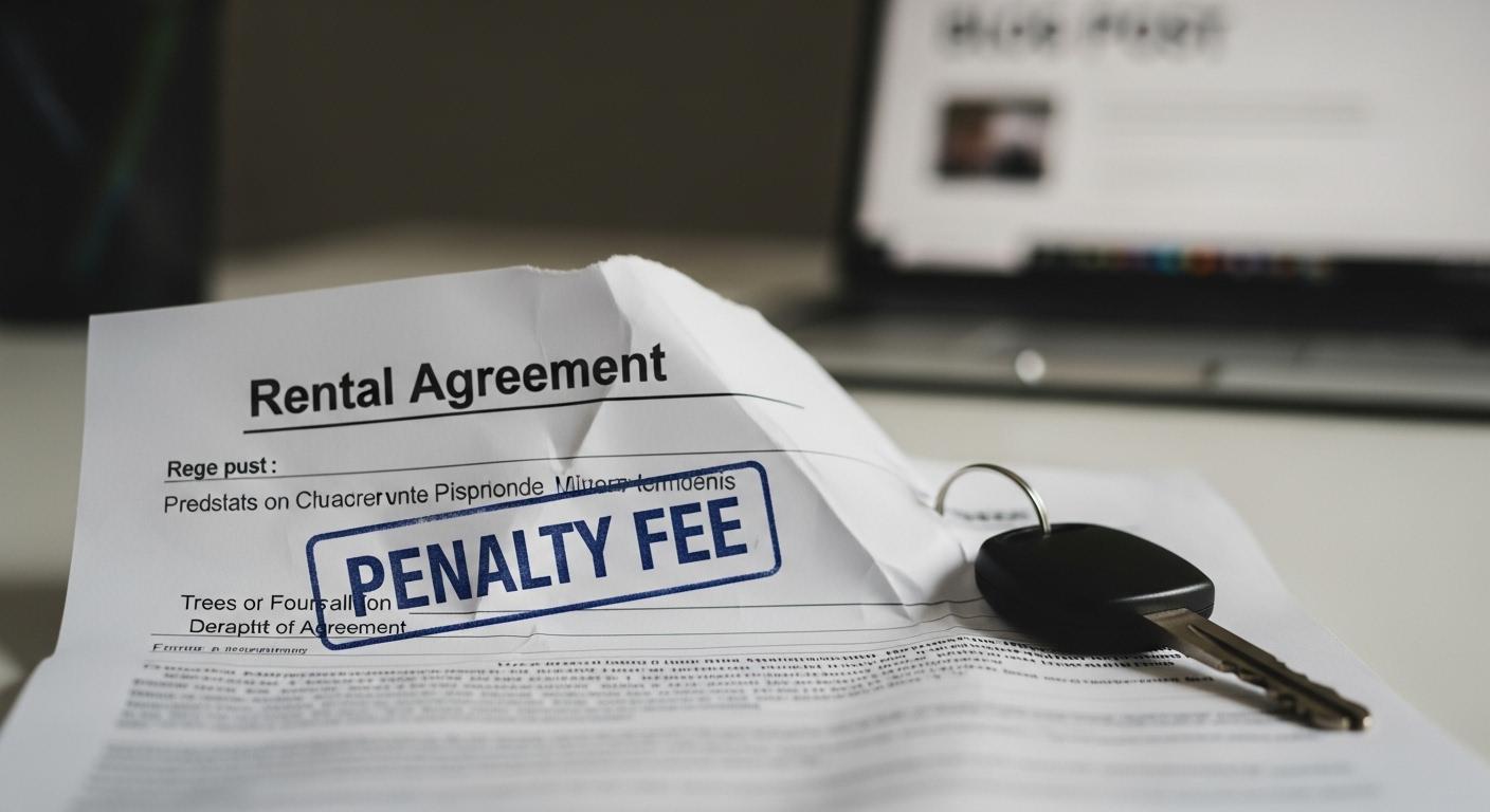 장기렌트 중도반납 위약금