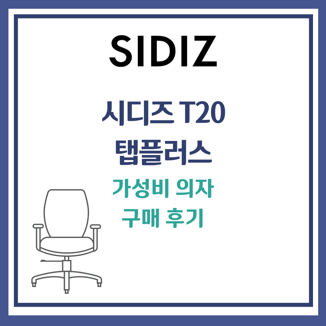 시디즈 T20 탭플러스