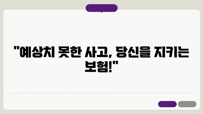 자동차 책임보험 총정리