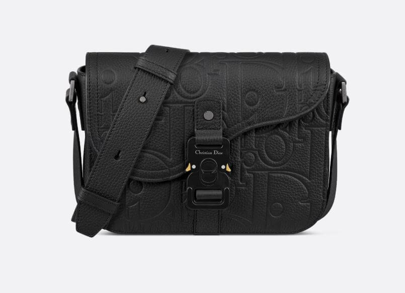 디올 남자 새들백