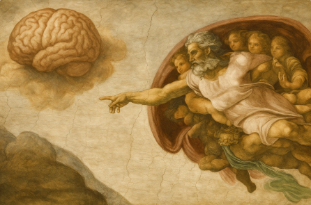미켈란젤로 천장화에 숨겨진 뇌 해부도 그림