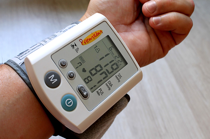 Pressure device, Meter, Blood pressure image.