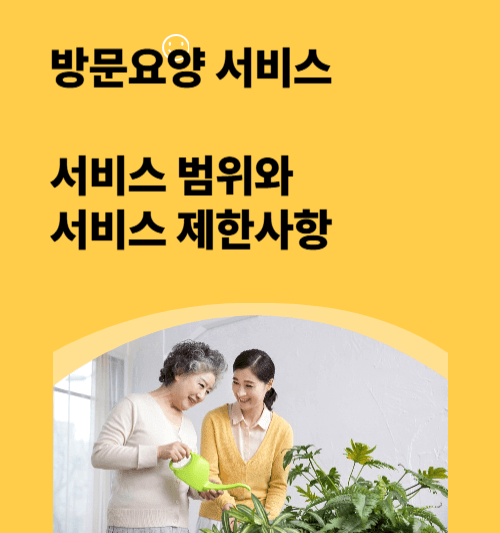방문요양 서비스