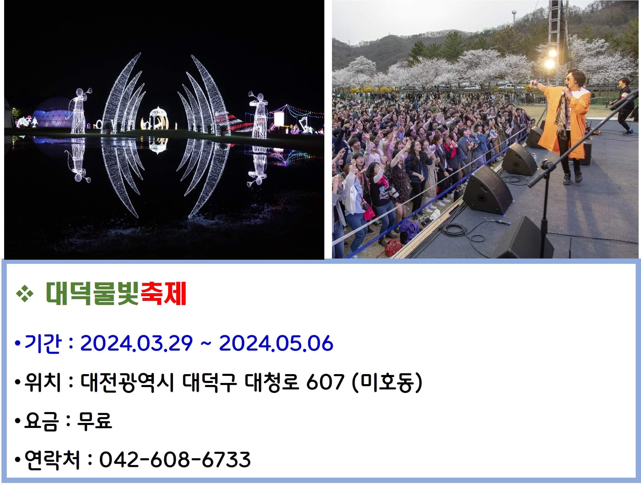 대덕물빛축제