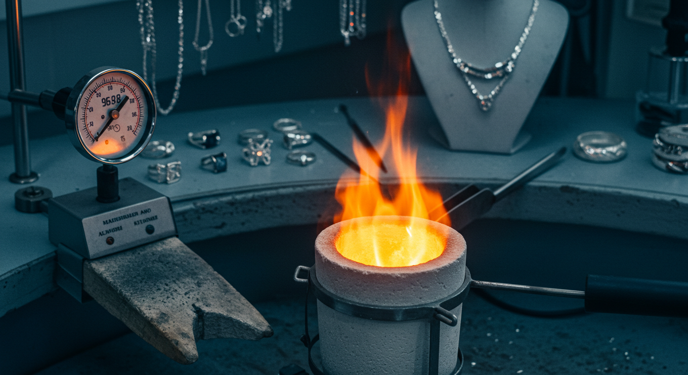 은은 몇 도에서 녹을까? 순수 은과 합금의 녹는점