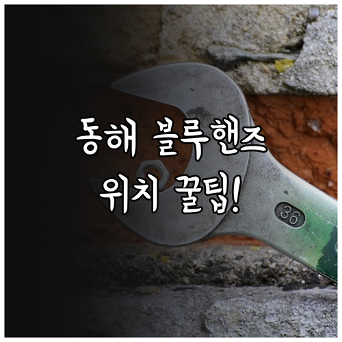 동해시 지역별 블루핸즈 서비스센터 상..