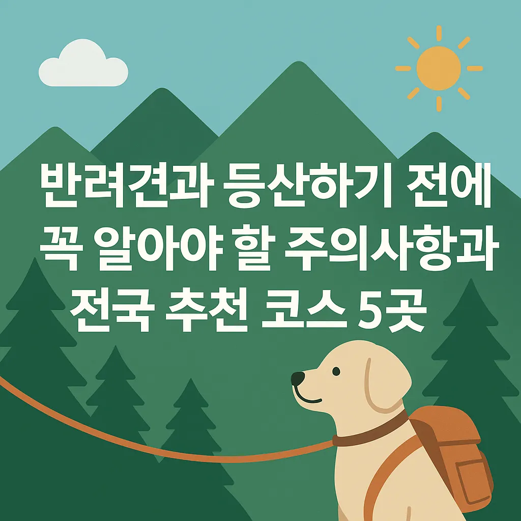 반려견과_등산하기_전에_꼭_알아야_할_주의사항과_전국_추천_코스_5곳