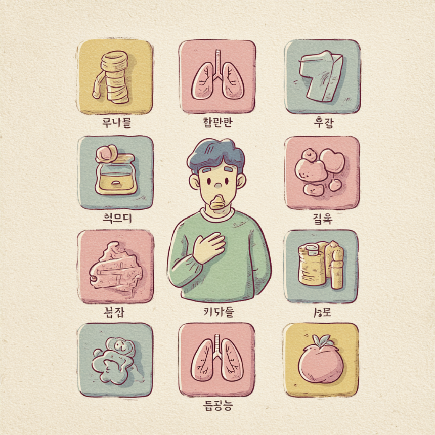 폐질환 전조증상