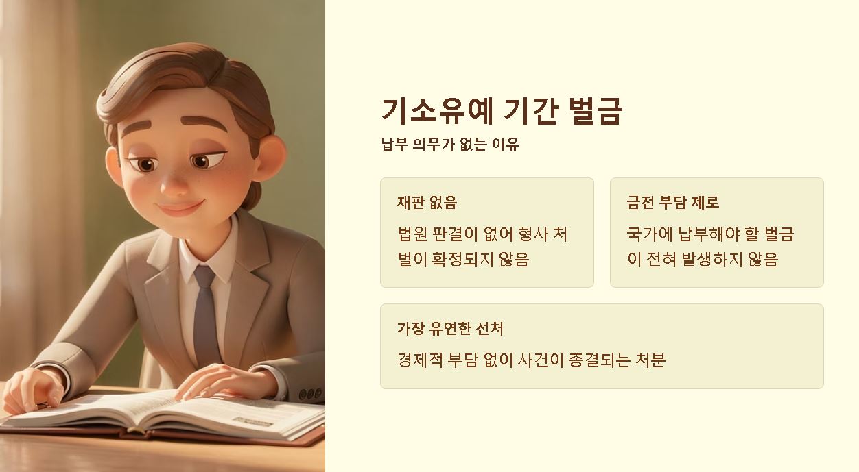 기소유예 기간 벌금