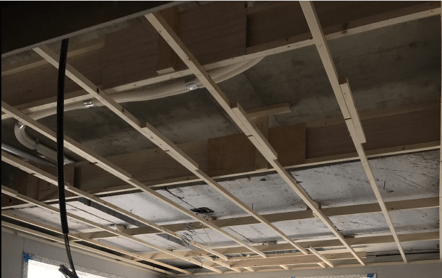 천장 보강 순서 1