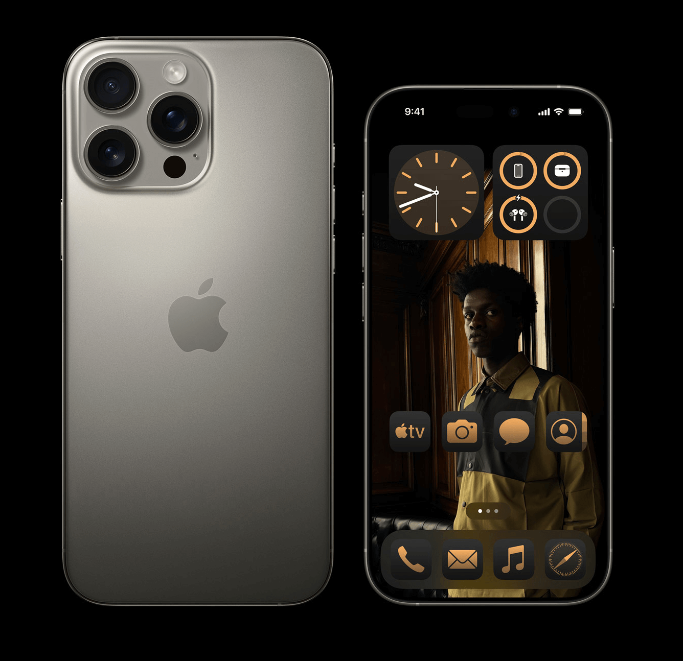 내추럴 티타늄 색상