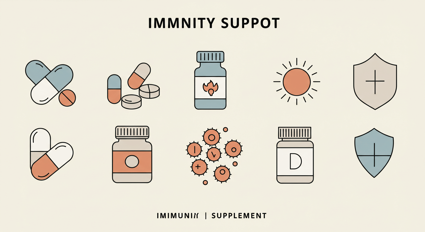 환절기 면역 관리, 건강기능식품의 활용