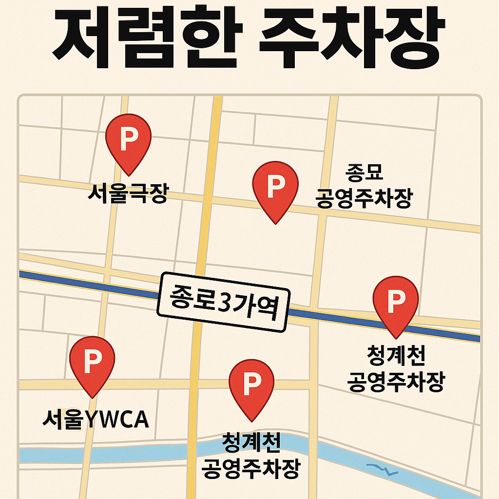 종로3가역 주차장