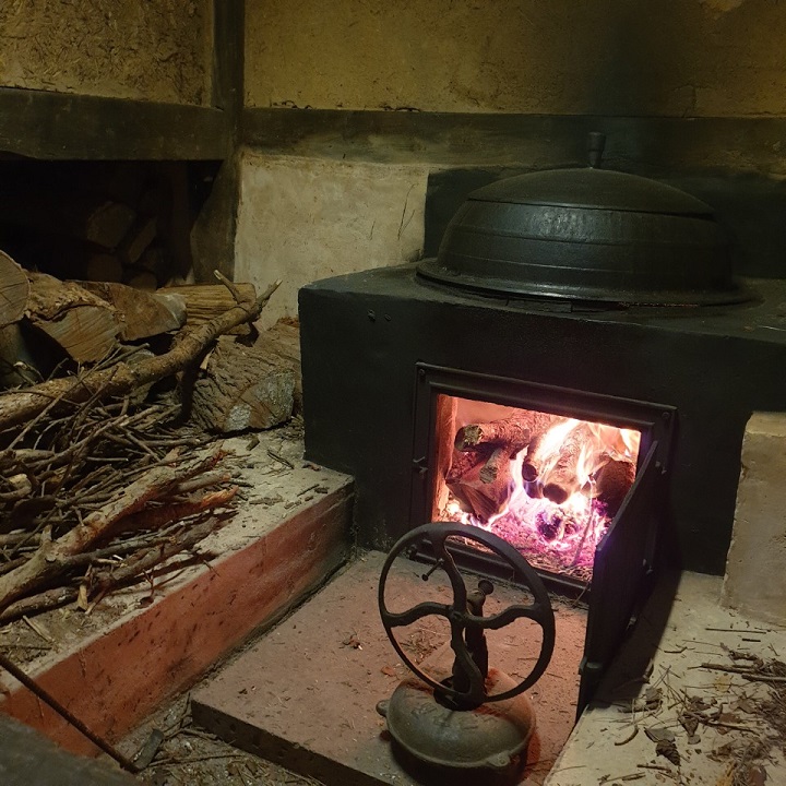 고창 술암제 한옥 아궁이