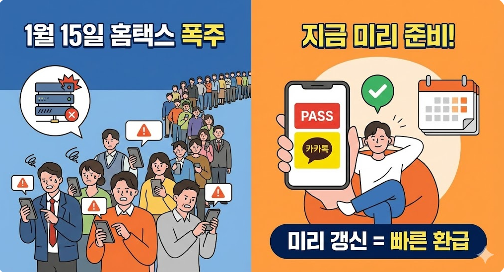 2026년 연말정산 간편인증서