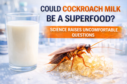 바퀴벌레 우유가 &lsquo;슈퍼푸드&rsquo;