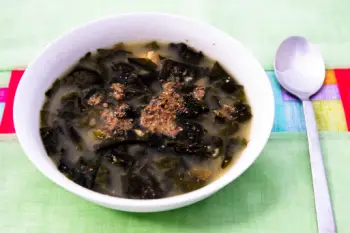 미역 효능 및 영양성분, 주의점