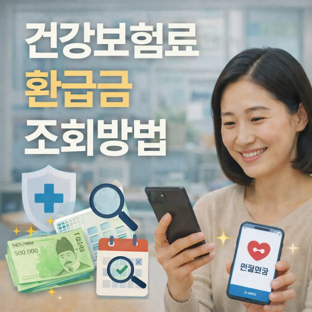 건강보험료 환급금은 왜 생기는 걸까요