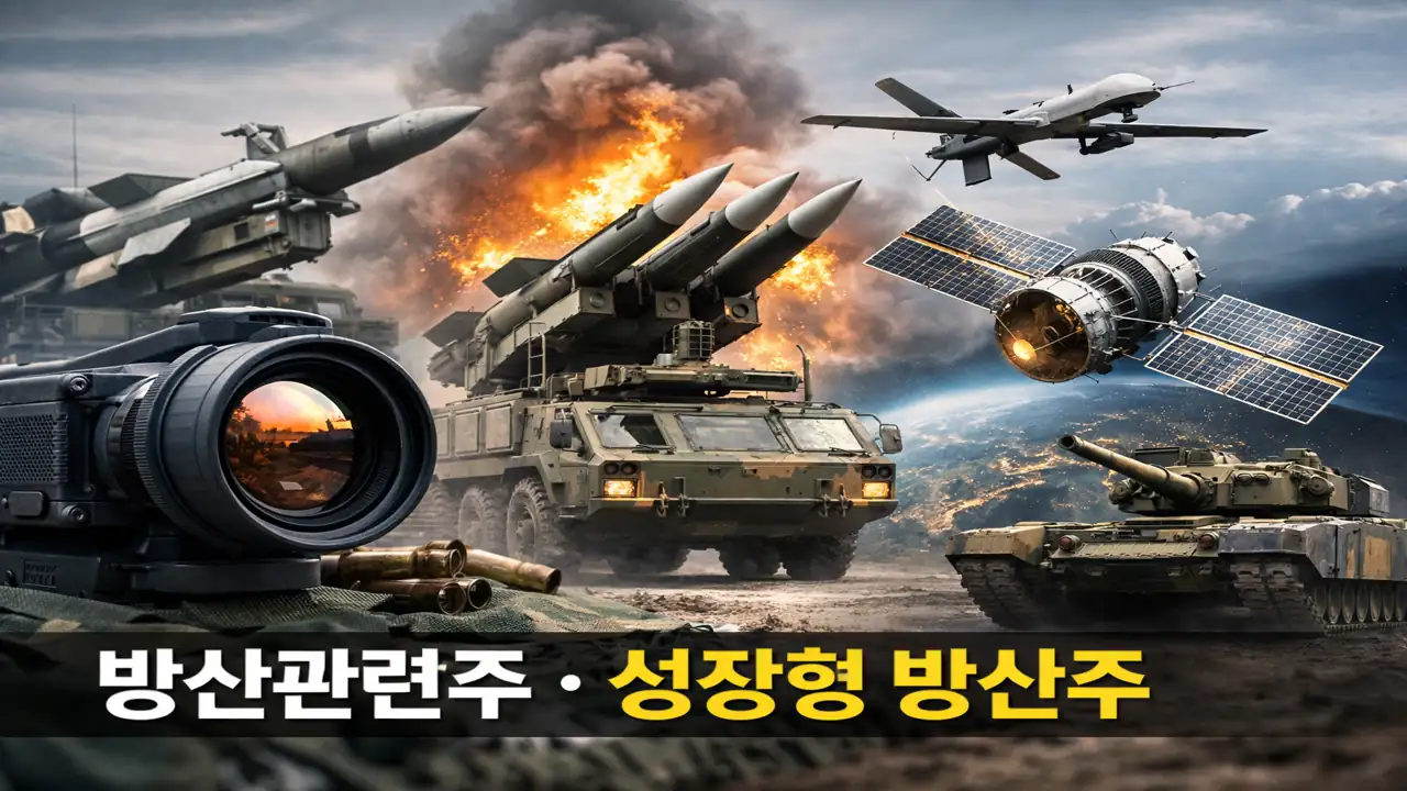 방산관련주, 성장형 방산주