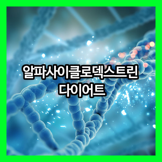 마음껏 먹고도 살 빠지는 다이어트의 비밀, 알파사이클로덱스트린의 놀라운 효과