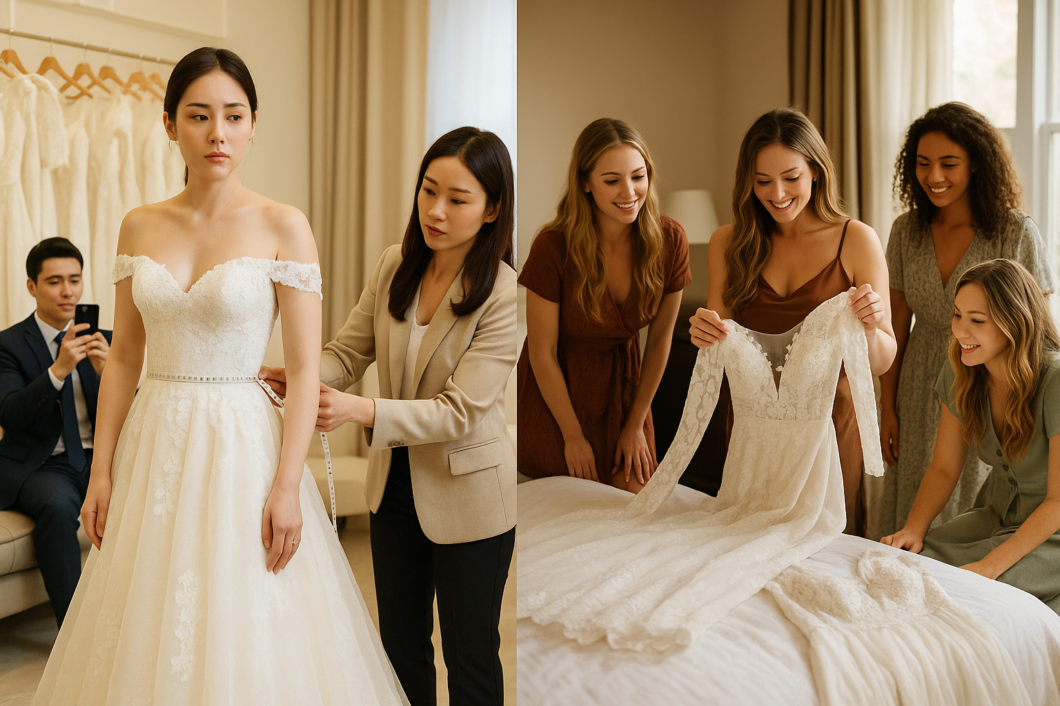 한국과 미국 웨딩 차이점 관련 사진