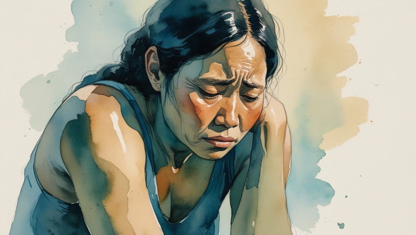 실패와 자존감의 문제 앞에서는 의외로 깊은 상처를 품고 있습니다에 관한 그림