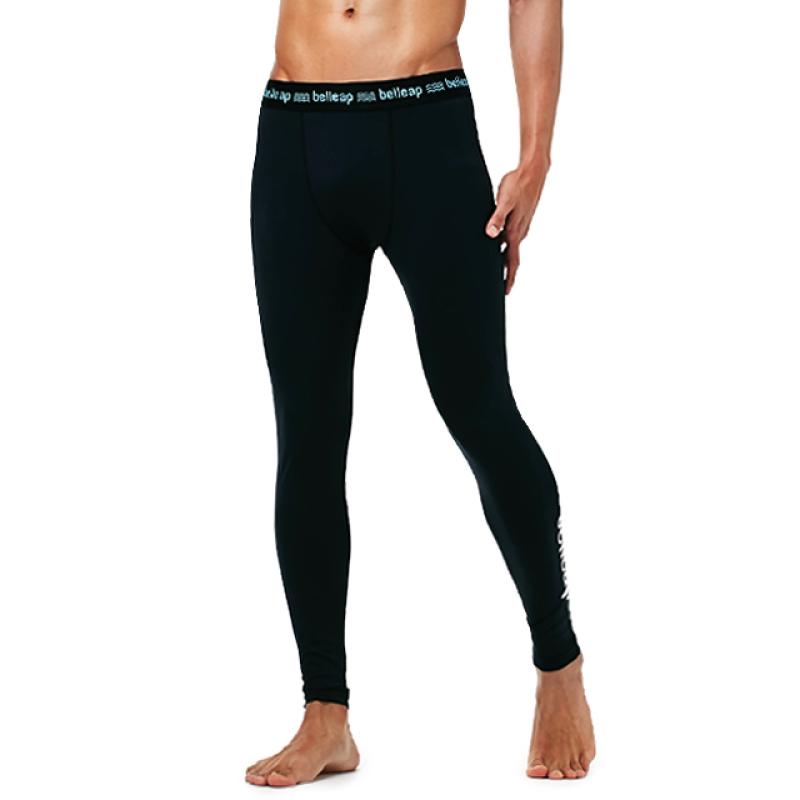 벨리프 L0907 남자 워터레깅스 9부 래쉬가드 하의 블랙 S-XL