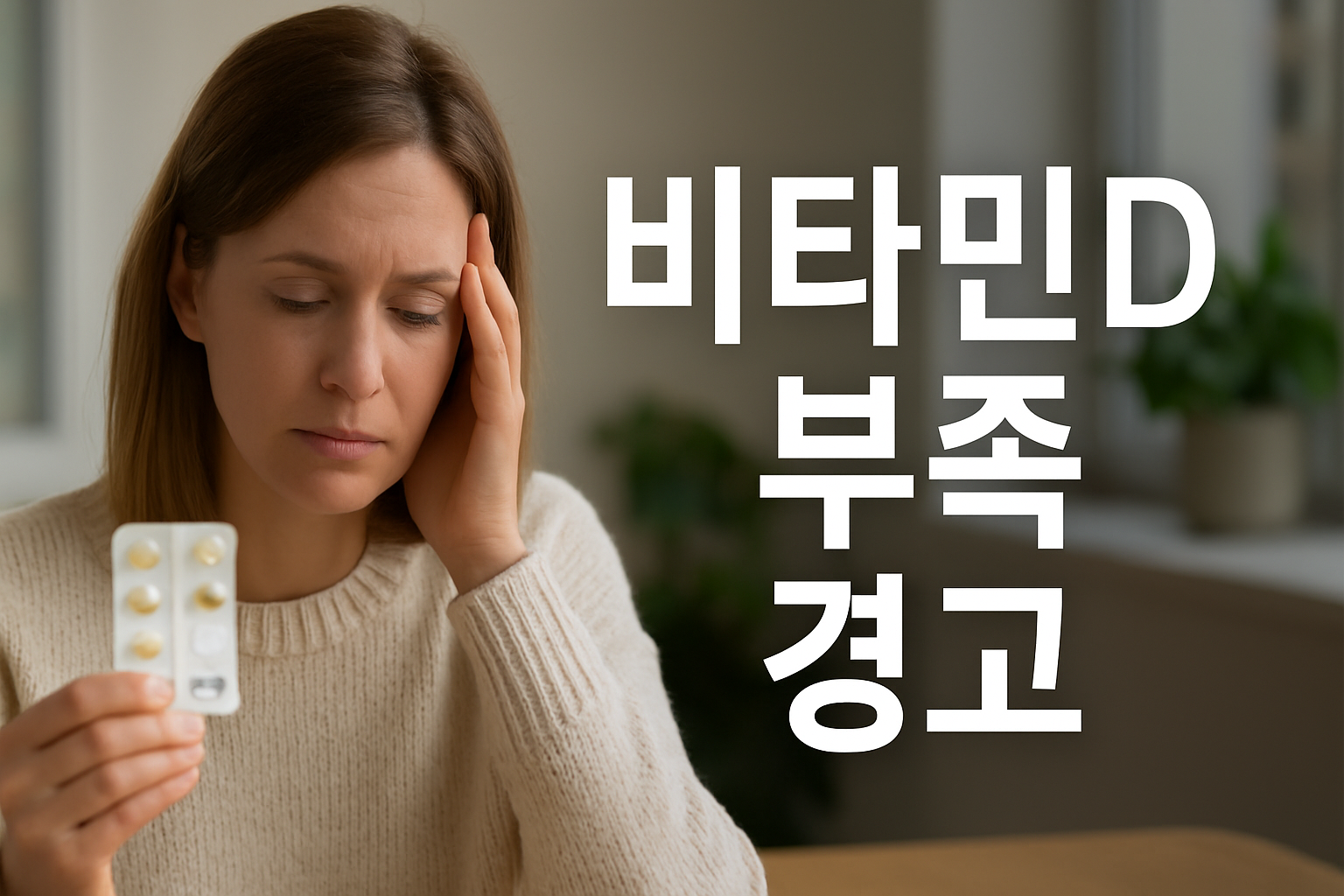 비타민D 부족 증상과 해결 방법 (2025 최신 연구 반영)