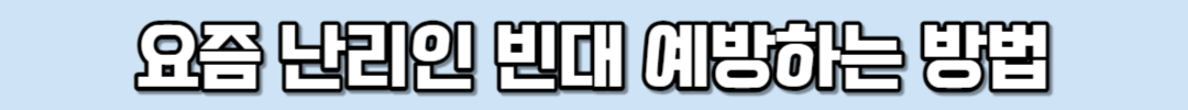 요즘 난리인 빈대 예방하는 방법