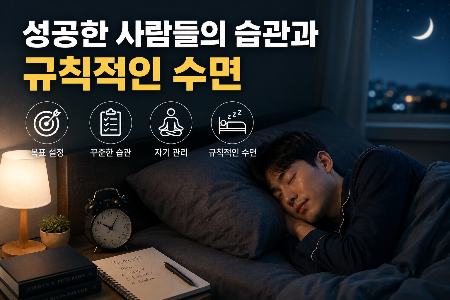 성공한 사람들의 습관과 규칙적인 수면