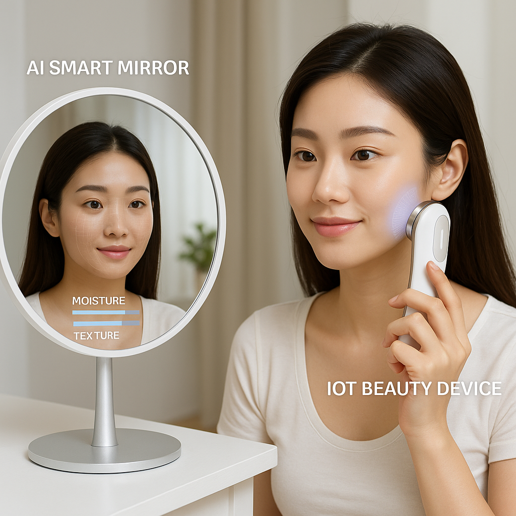 AI 스마트 미러 + IoT 뷰티 디바이스로 관리