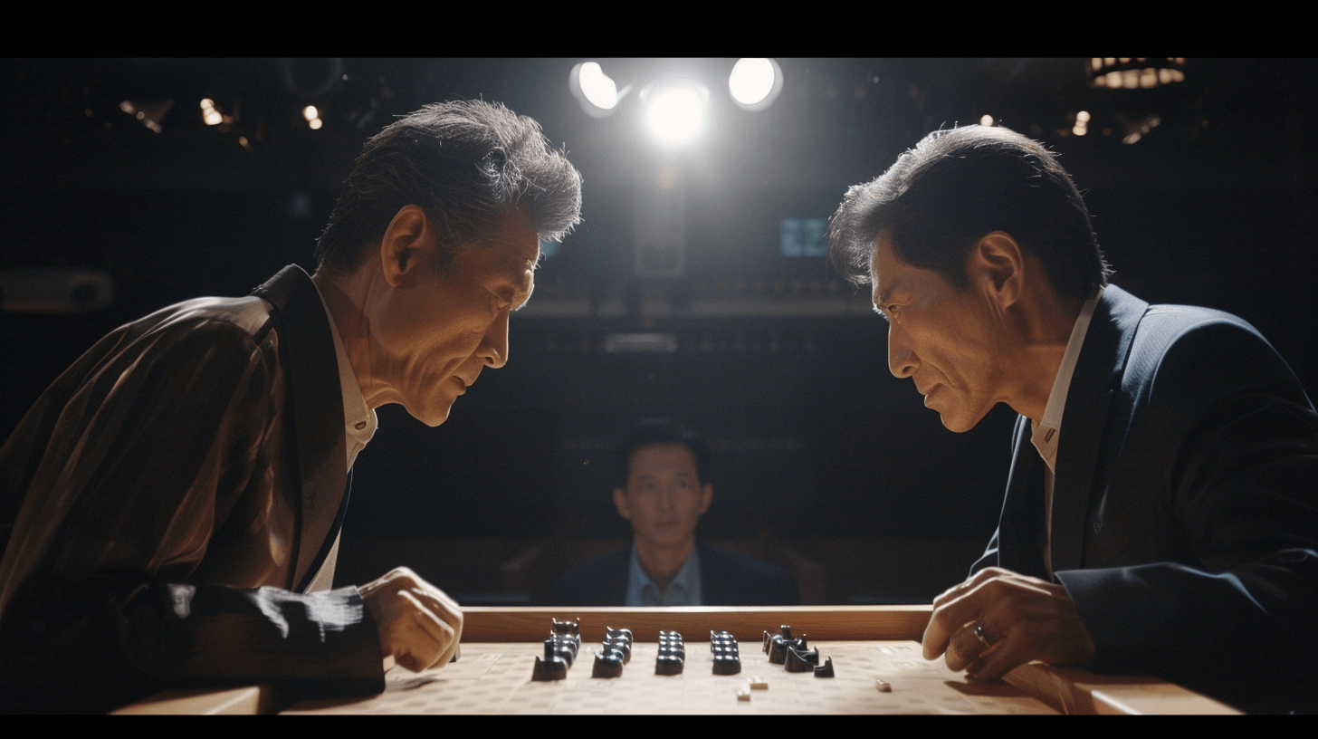 바둑-대결중인-두-남자