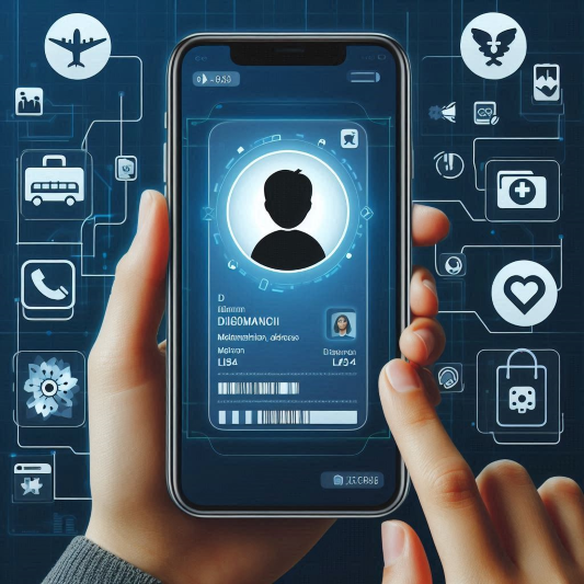 모바일 신분증 이미지